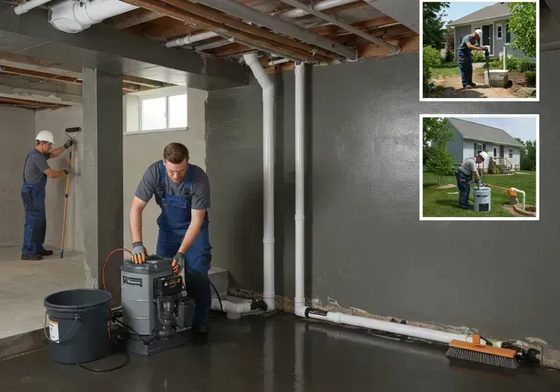 Basement Waterproofing and Flood Prevention process in Palestine, TX